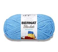 Bernat Yarn Manta Brillante, Poliéster, Azul Ocupado, 300g, 201