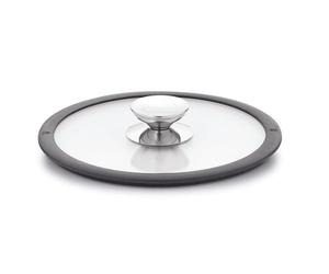 Berndes 007584 - Tapa de Cristal para Olla con Borde de Silicona (24 cm)