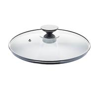 Berndes Tapa de cristal 7032 Titanium Special Edition - 32 cm, acero inoxidable, resistente al calor