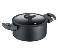 Berndes Olla (20 cm, Aluminio, Apta para inducción, 100% reciclada), Color Verde, Forjado de latas, Negro