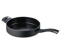 Berndes Sartén de 28 cm, b.Green Alu Recycled Induction, cacerola fabricada en latas de bebidas 100% recicladas, latas de aluminio forjado, color negro