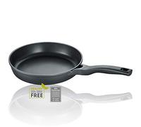 Berndes Sartén Vienna de 20 cm, Apta para Todo Tipo de cocinas, con 3 Capas de Sellado Antiadherente, inducción, Revestimiento Antiadherente, Color Negro