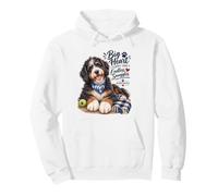 Bernedoodle - Cruz híbrida para Perro de montaña bernés Sudadera con Capucha