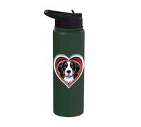 Bernedoodle - Refugio de rescate para amantes de los perros Stainless Steel Insulated Water Bottle