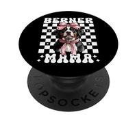 Berner Mama Mom Bernese Mountain Dog Día de la Madre Coqueta PopSockets PopGrip Adhesivo