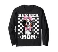 Berner Mom Mama Bernese Mountain Dog Día de la Madre Coqueta Manga Larga