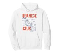 Bernese Dad Club Bernese Mountain Dog Owner Fathers Day Sudadera con Capucha