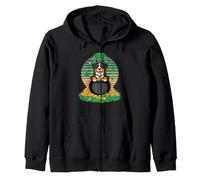 Bernese Dog St. Patrick's Day Clover Sudadera con Capucha