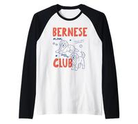 Bernese Mom Club Bernese Mountain Dog Owner Mothers Day Camiseta Manga Raglan