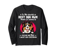 Bernese Mountain Dog Best Dog Mom Dogs Lovers Mothers Day Manga Larga