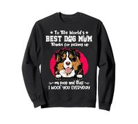 Bernese Mountain Dog Best Dog Mom Dogs Lovers Mothers Day Sudadera