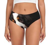 Bernese Mountain Dog, calzoncillos de apoyo para mujer, ropa interior cómoda y suave para mujer, multicolor, L
