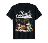 Bernese Mountain Dog Christmas Tree Decorations Dog Lover Camiseta