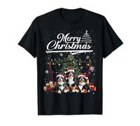 Bernese Mountain Dog Christmas Tree Decorations Dog Lover Camiseta