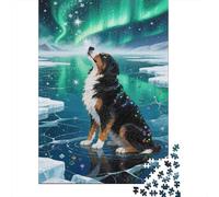 Bernese Mountain Dog Rompecabezas 1000 Piezas Adultos Creativo Juego Familiar Hobby. 1000pcs (75x50cm)