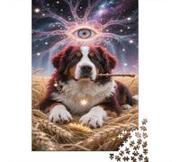 Bernese Mountain Dog Rompecabezas 1000 Piezas Adultos Y Ni?os Entretenimiento Creativo, Desafío Juguetes Regalo 1000pcs (75x50cm)