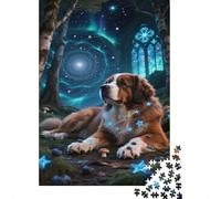 Bernese Mountain Dog Rompecabezas 1000 Piezas Adultos Y Ni?os Obra De Arte Juego Familiar Regalo 1000pcs (75x50cm)