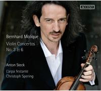 Anton Steck – Molique: Conciertos para violín nºs 3 y 6 – L'Arpa Festante – Accent