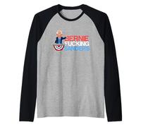 Bernie Fucking Sanders - Me Gusta Bernie - Bernie Sanders 2020 Camiseta Manga Raglan