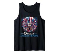 Bernie Sanders Águila fría política de Base América Camiseta sin Mangas