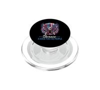 Bernie Sanders Águila fría política de Base América PopSockets PopGrip para MagSafe