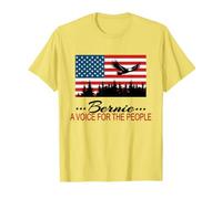 Bernie Sanders - Bandera política de América de Base y águila Camiseta