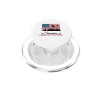 Bernie Sanders - Bandera política de América de Base y águila PopSockets PopGrip para MagSafe