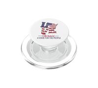 Bernie Sanders Grassroots America Cool Love The USA Flag PopSockets PopGrip para MagSafe