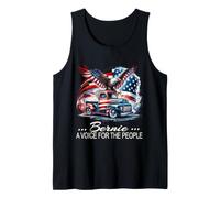Bernie Sanders Grassroots América Política Floral Estados Unidos Camiseta sin Mangas