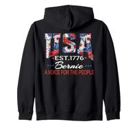 Bernie Sanders Grassroots América Política Floral Estados Unidos Sudadera con Capucha