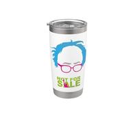 Bernie Sanders NOT FOR SALE Vaso térmico de acero inoxidable de doble pared