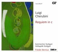 Bernius, Frieder Hofkapelle Stuttgart Kammerchor Stuttgart - Cherubini: Requiem En Do / Kammerchor Stuttgart, Hofkapelle Stuttgart - Bernius