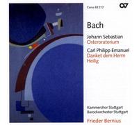 Bernius, Frieder Jansson, Elisabeth Kammerchor Und Baroque Orchester Stuttgart Kobow, Jan Lunn, Joanne Schwarz, Gotthold - Bach: Oratorio De Pascua / Bernius