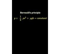 Bernoulli’s Principle Notebook Physics & Engineering Scientific Journal: 120 Pages Notebook