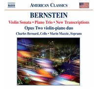 Bernstein, L. - Sonate Pour Violon - Trio Pour Piano - Nouvelles Transcription