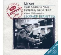 Bernstein,Leonard^Wp - Symphonie n° Linz " / Concerto pour piano n° 15, K 450 (coll. Decca Legends)