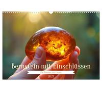Bernstein mit Einschlüssen (Wandkalender 2027 DIN A3 quer), CALVENDO Monatskalen