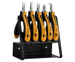 Bernstein Werkzeug Gmbh - Bernstein línea clásica herramienta conjunto alicates, alineados en portaherramientas eds, 5 piezas, vario estilo número 5-090-0, 1 pieza, 3-650 v