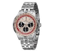 BERNY Reloj de Cronógrafo Tachímetro para Hombres Reloj Analógico de Cuarzo Deportivo Cronómetro 3ATM Impermeable Calendario Fecha C3 Lumínico