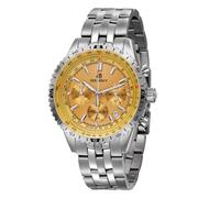 BERNY Reloj de Cronógrafo Tachímetro para Hombres Reloj Analógico de Cuarzo Deportivo Cronómetro 3ATM Impermeable Calendario Fecha C3 Lumínico