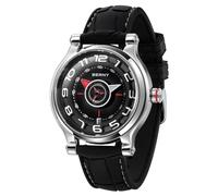 BERNY Reloj Mecánico para Hombre Relojes Automáticos Super Luminoso Brújula Tire Dial Cool Reloj de Pulsera Relojes de Moda Lente de Zafiro 5ATM Impermeable