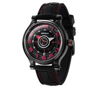 BERNY Reloj Mecánico para Hombre Relojes Automáticos Super Luminoso Brújula Tire Dial Cool Reloj de Pulsera Relojes de Moda Lente de Zafiro 5ATM Impermeable