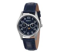 BERNY Reloj para Hombre Cuarzo Fase Lunar Masculino Reloj de Pulsera Dial Analógico de Fácil Lectura con Números Arábigos