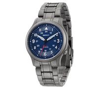 BERNY Relojes de Titanio Japonés Barrido Segundo Movimiento de Cuarzo VH31 5ATM Impermeable Relojes de Cuarzo Analógico para Hombres y Mujeres Super Luminoso Unisex Reloj de Pulsera