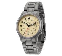 BERNY Relojes de Titanio Japonés Barrido Segundo Movimiento de Cuarzo VH31 5ATM Impermeable Relojes de Cuarzo Analógico para Hombres y Mujeres Super Luminoso Unisex Reloj de Pulsera
