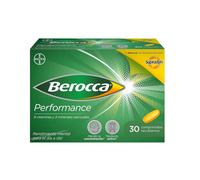 Berocca Performance Complejo de Vitaminas y Minerales Sin Cafeína, Contribuye al Rendimiento Mental y Físico, 30 Comprimidos