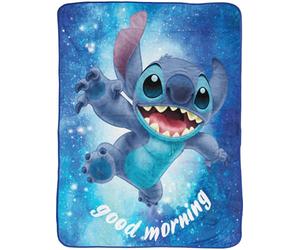 BERONAGE Disney Lilo & Stitch Out of The World 150 x 200 cm 100% poliéster mullida franela polar manta sofá manta para niños adultos dibujos animados anime