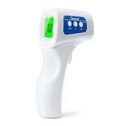 Berrcom Termómetro Digital Termómetro Frente Infrarrojo sin Contacto Termómetro Bebés Médico pantalla Retroiluminada de Tres Colores, Temperatura de Lectura Instantánea