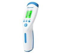 Berrcom Termómetro Digital Termómetro Frente Infrarrojo sin Contacto Termómetro Bebés Médico Termometros pantalla Retroiluminada de Tres Colores, ℃ y ℉ Conmutable, Temperatura de Lectura Instantánea