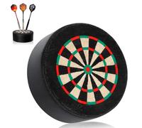 Berrihop Soporte de sisal para dardos, soporte premium para dardos para un almacenamiento seguro y elegante, mini soporte para dardos y accesorios profesionales para casa y club